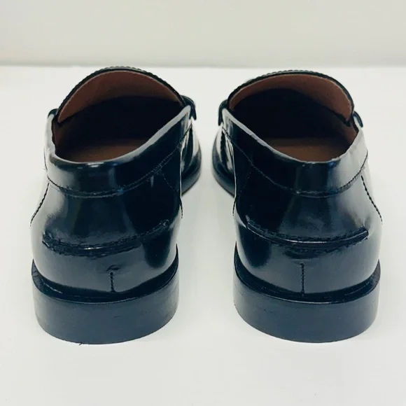 Madewell Penny Loafer In Leather True Black Size 8 1/2 New Retail $148 - Picture 6 of 10